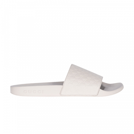 Gucci MicroGuccissima Slide 'White' ᡼