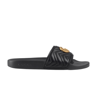 Gucci Matelasse Slide 'Black Double G' ͥ