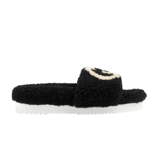 Gucci Wmns Slide 'Interlocking G Merino Wool - Black' ͥ