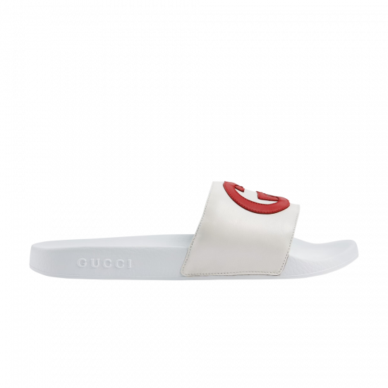 Gucci Slide 'Interlocking G - White' ᡼