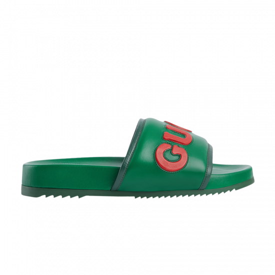 Gucci Jumbo Logo Slide 'Green Red' ᡼