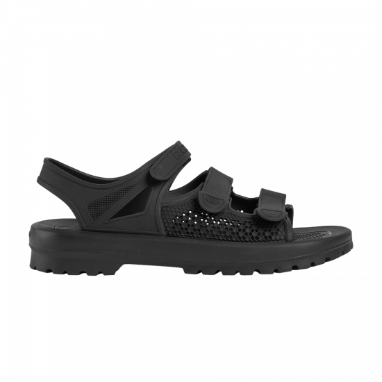 Gucci Velcro Sandal 'Black Honeycomb' ᡼