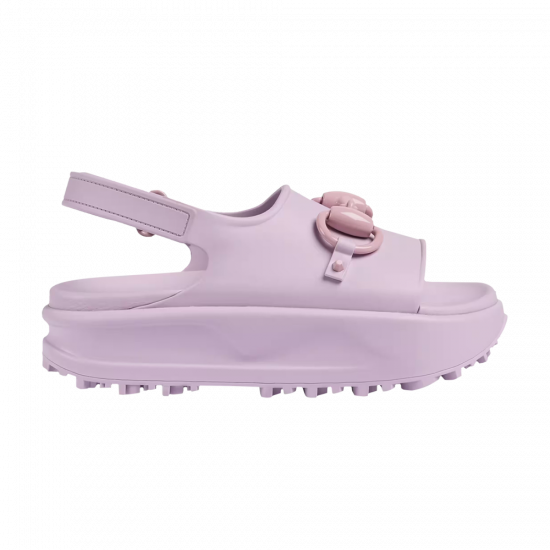 Gucci Wmns Horsebit Flatform Sandal 'Light Pink' ᡼