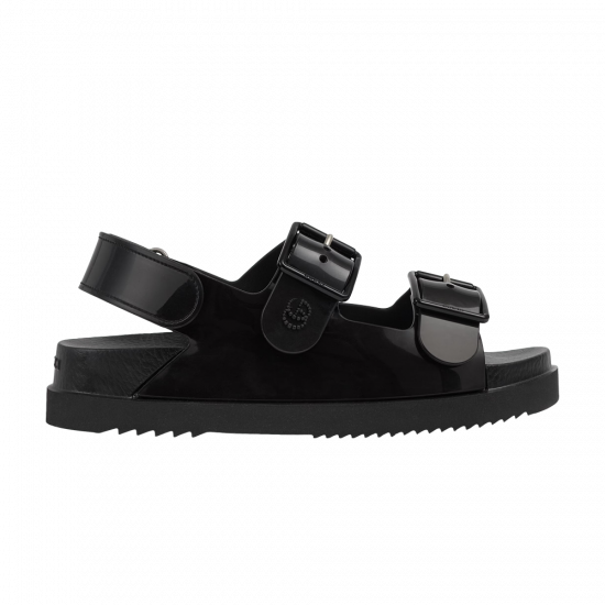 Gucci Wmns Mini Double G Sandal 'Black' ᡼