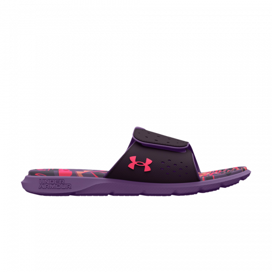 Wmns Ignite 7 Graphic Footbed Slide 'Tux Purple Marble' ᡼