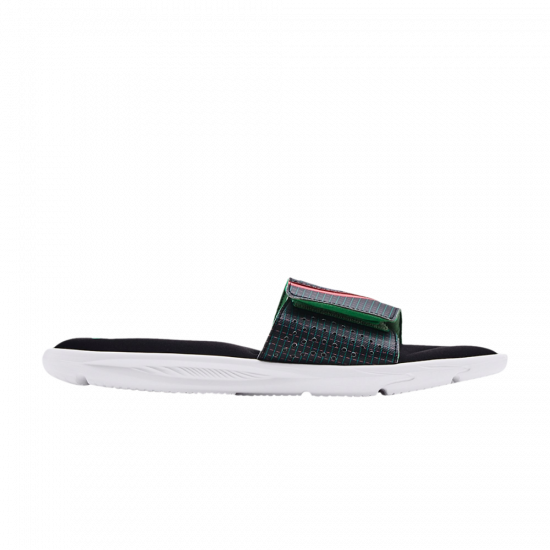 Ignite 6 Graphic Strap Slide 'Black Cerise' ᡼