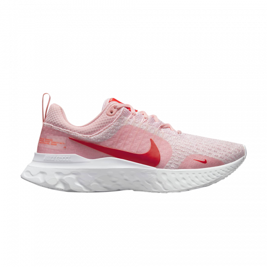 Wmns React Infinity Run Flyknit 3 Premium 'Medium Soft Pink Light Crimson' ᡼