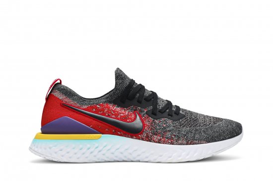 Epic React Flyknit 2 'Black University Red' ᡼