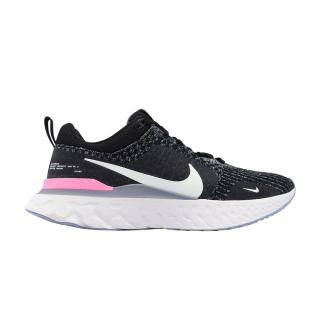 React Infinity Run Flyknit 3 'Black Football Grey Pink'