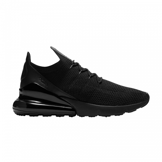 Air Max 270 Flyknit 'Triple Black' ᡼