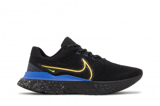 React Infinity Run Flyknit 3 'Black Citron Royal' ᡼