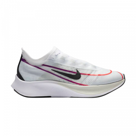 Wmns Zoom Fly 3 'White Violet Crimson' ᡼