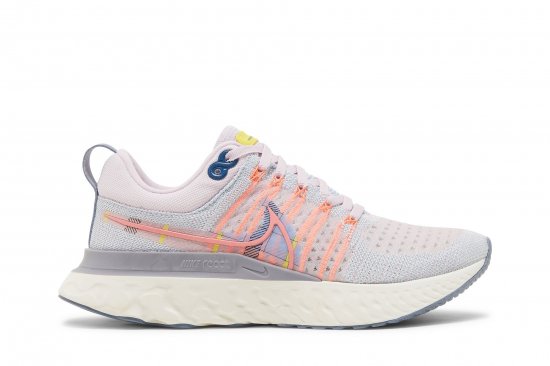 Wmns React Infinity Run Flyknit 2 Premium 'Pink Foam Blue Tint' ᡼