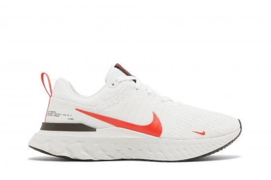 React Infinity Run Flyknit 3 'White Light Crimson' ᡼