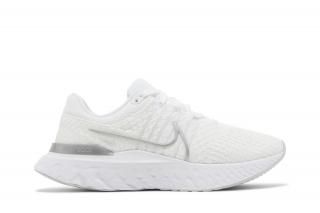 Wmns React Infinity Run Flyknit 3 'White Metallic Silver' ͥ