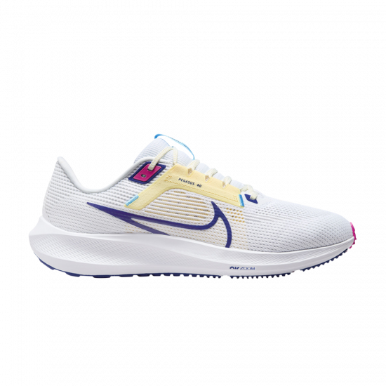 Air Zoom Pegasus 40 'White Deep Royal Blue' ᡼