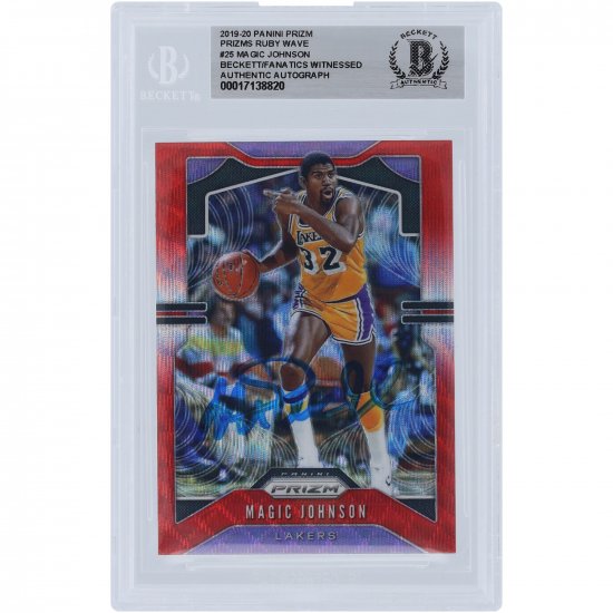 ޥå󥽥 󥼥륹쥤 ľɮ 2019-20 ѥˡ Prizm RuХ  Prizm #25 Beckett եʥƥ Witnessed  ᡼1