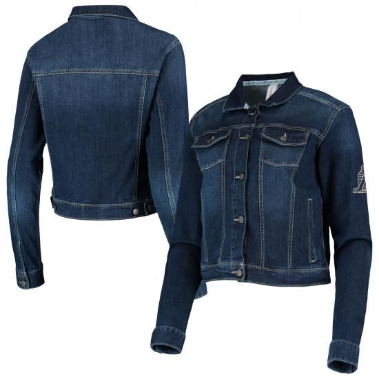 󥼥륹쥤 Lusso ǥ Georgie ե ꥹs ܥ-å Denim 㥱å - ֥롼 ᡼