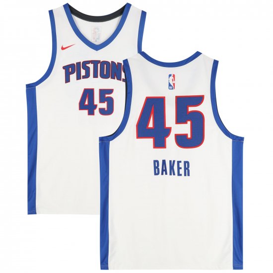 William Baker ǥȥȥԥȥ եʥƥ ƥå ºݤλǻѤ줿 #45 ۥ磻 Nike 㡼 from the 2024 NBA Summer  ᡼