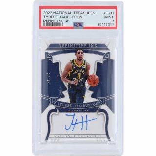 Tyrese Haliburt ǥʥڥ ľɮ 2022-23 ѥˡ ʥʥ Treasures Definitive #DEF-TYH #27/49 PSA  ͥ