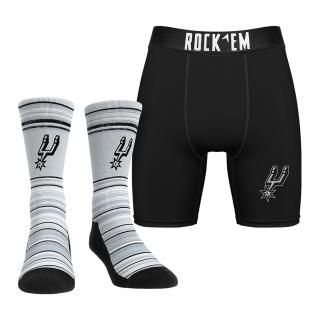 サンアントニオスパーズ Rock Em ソックス プライマリー クルー ソックス & ボクサー Briefs コンボパック サムネイル