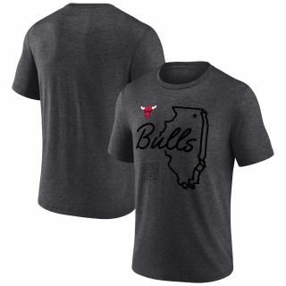 シカゴ・ブルズ ダブルスウィープTシャツ Mサイズ ブラック 公式 Chicago Bulls T-Shirts | DAZN