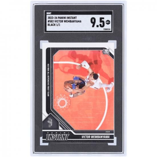 Victor Wembanyama 󥢥ȥ˥ѡ 2023-24 ѥˡ 󥹥 KIA NBA -Defensive ե  #582 #1/1 SGC  ᡼