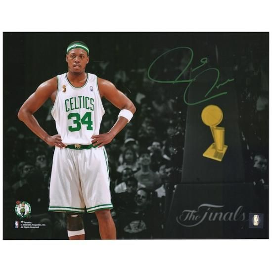 ポール・ピアース サイン入り写真 ボストン・セルティックス　バスケ　NBA ポール・ピアース ボストンセルティックス ファナティクス