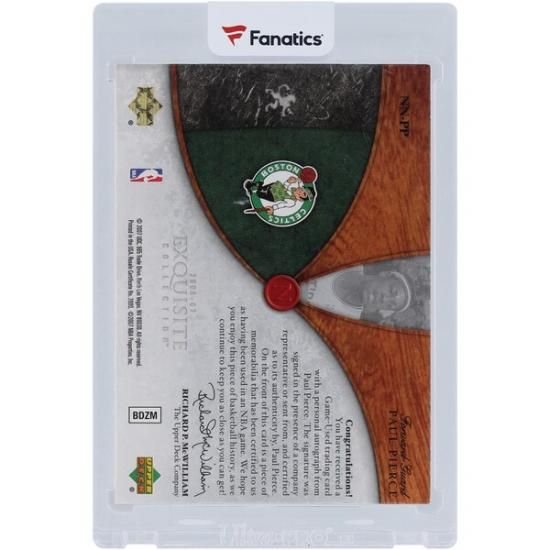 ポール・ピアース ボストンセルティックス 直筆サイン入り 2006