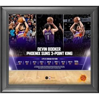 デビン・ブッカー フェニックスサンズ ファナティクス オーセンティック 15'' x 17'' フラ