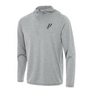 サンアントニオスパーズ アンティグア Tidy クォーター-ジップ パーカー - ヘザー グレー サムネイル