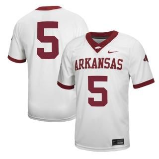 #5 Arkansas RazorХås Nike Unȥuchable Football  ͥ