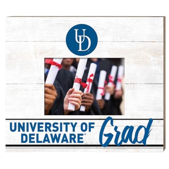 Delaware Fightin' ֥롼 Hens 11'' x 13'' Grad ̿ ե졼 ᡼
