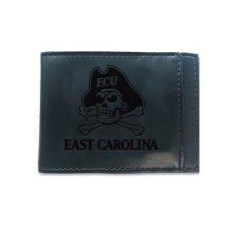 ECU Piråes ϥ֥å 쥶 ե ݥå Bi-Fold  with  ͥ