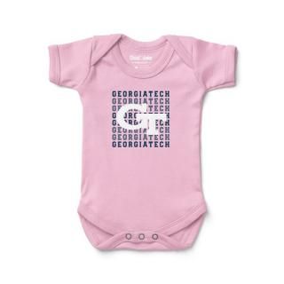 Georgia テック イエロー ジャケットs Chad & Jake キッズ レトロ ロンパース