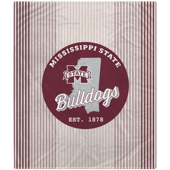 Mississippi ơ Bulldogs 60'' x 70'' ۡ ơ   ᡼