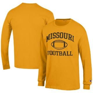 ミズーリ・タイガース チャンピオン Football アイコン ロングスリーブ Tシャツ - ゴール