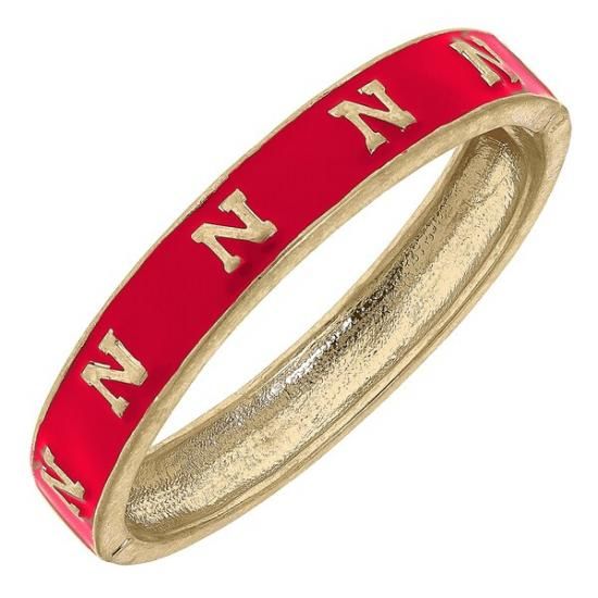 Nebraska Huskers CANVAS  ǥ Enamel  Hinge ᡼