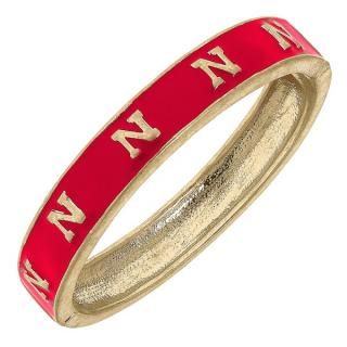 Nebraska Huskers CANVAS  ǥ Enamel  Hinge ͥ