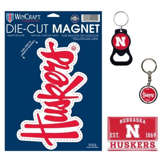 Nebraska Huskers 󥯥ե 4ѥå  s & ޥͥåȥå  ᡼