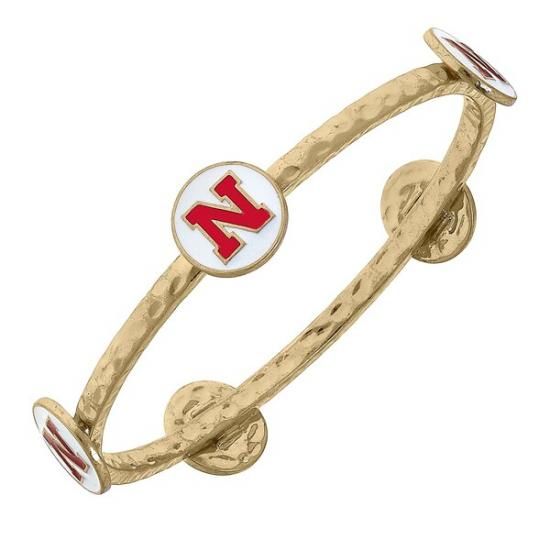 Nebraska Huskers CANVAS  ǥ Enamel Claudia  ᡼1