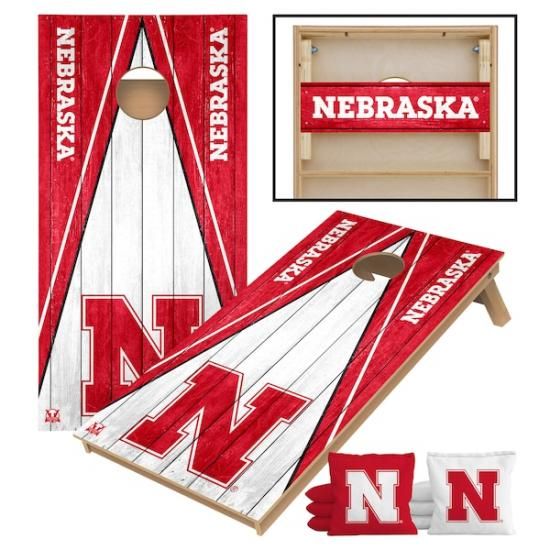 Nebraska Huskers ӥȥ꡼ ơ륲 2' x 4' ȥurnament  ᡼1