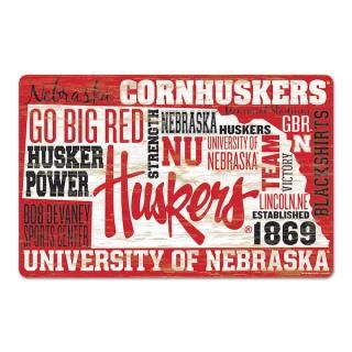 Nebraska Huskers 󥯥ե 11'' x 17'' å  ͥ