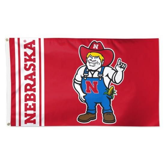 Nebraska Huskers 󥯥ե 3' x 5' ޥå e- ǥ ᡼1