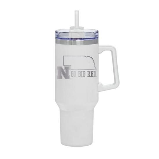 Nebraska Huskers 40oz. Rocky My ơ ֥顼 - ۥ磻 ᡼