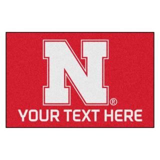 Nebraska Huskers 19'' x 30'' ѡʥ饤 Accent 饰ޥå ͥ