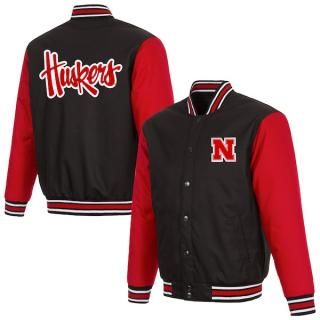 Nebraska Huskers JH ǥ Poly ĥ ե-Snap ƥ  ͥ