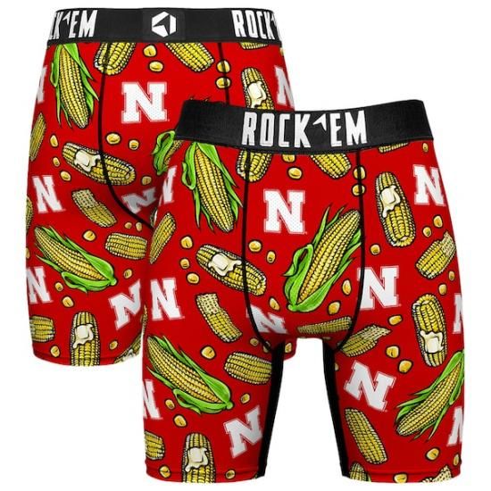 Nebraska Huskers Rock Em å ized ܥ Briefs ᡼