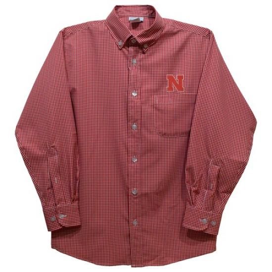 Nebraska Huskers Vive La Fete å⤭ϤλҶ Gingham ᡼