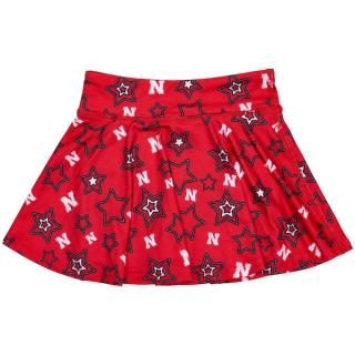 Nebraska Huskers ZooZåz  桼 Star Flowy Skort ͥ